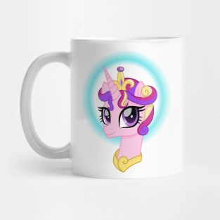 Princess Cadance portrait short mane Mug